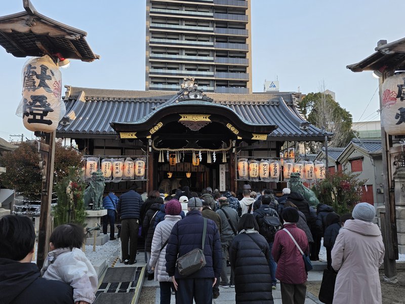 新年の参拝